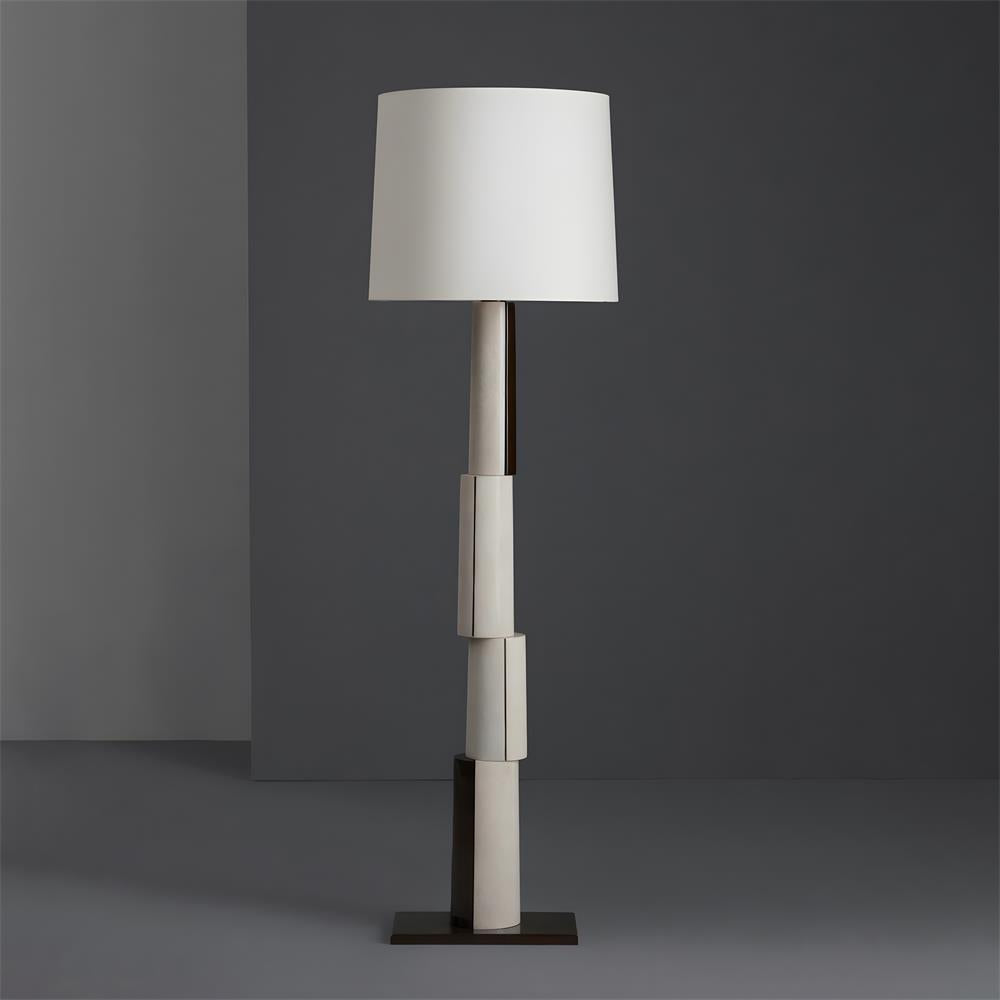 Tate vloerlamp in blokstijl