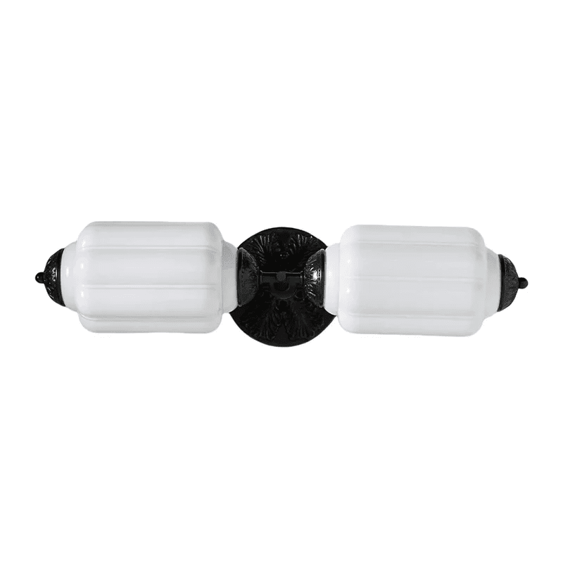 Elliot wandlamp met glazen kap