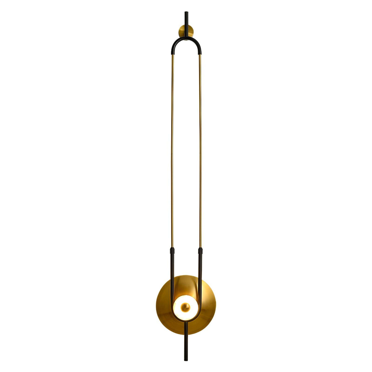 Ivory modern Minimalistisch ring Marmer Wandlamp