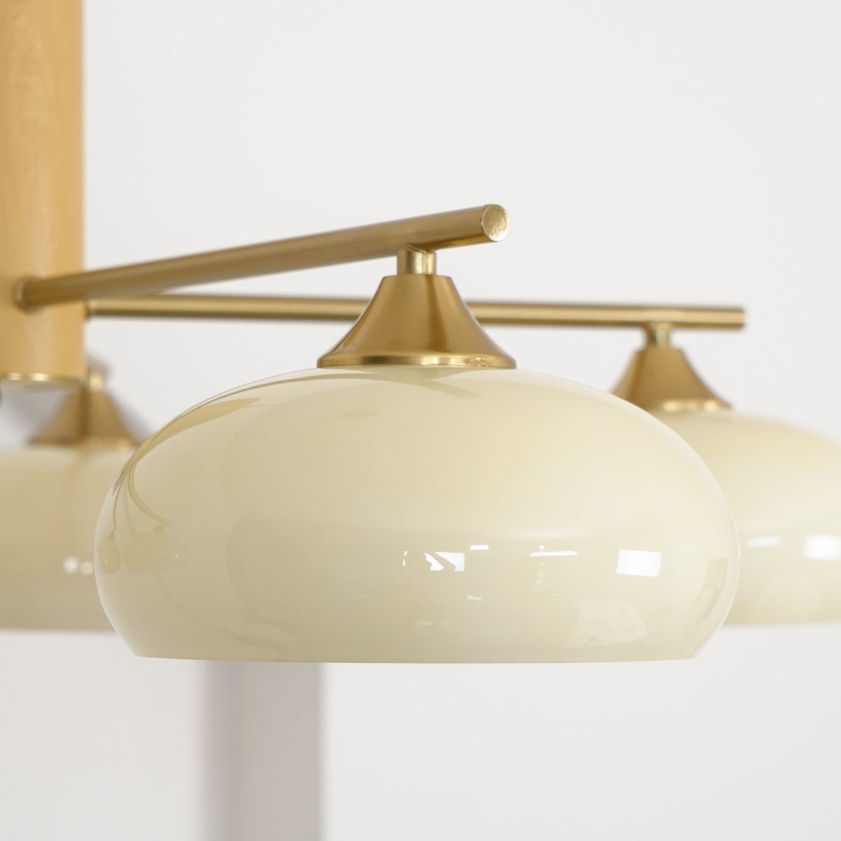 Velisian Natuurlijke Persimmon glas Kroonluchter