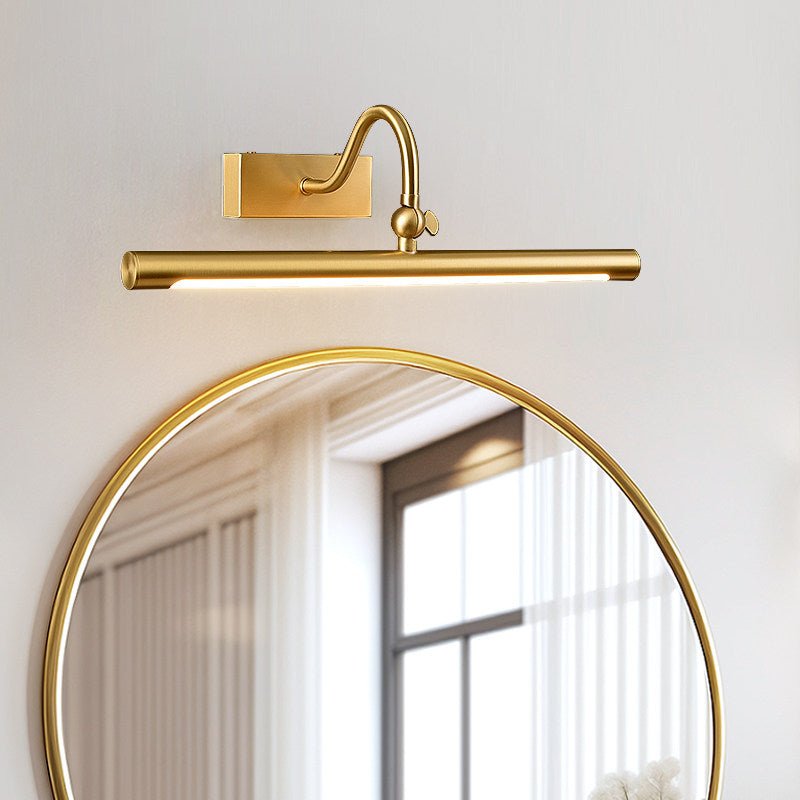 Virauaria wandlamp met goudkleurige afwerking