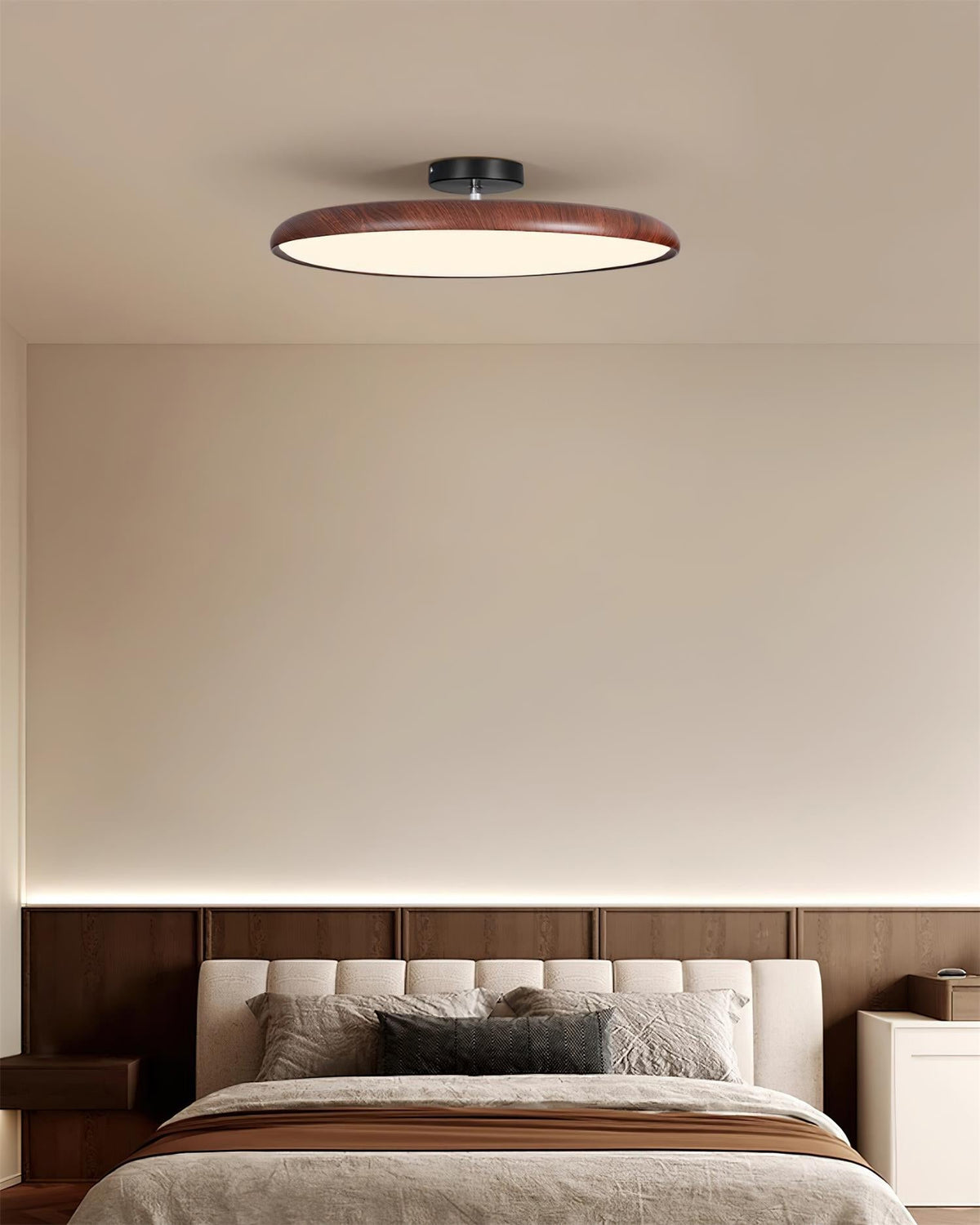 Aira Oval Semi-Flush plafondlamp