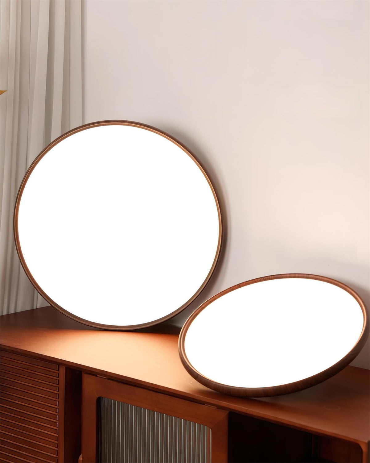 Aira Oval Semi-Flush plafondlamp