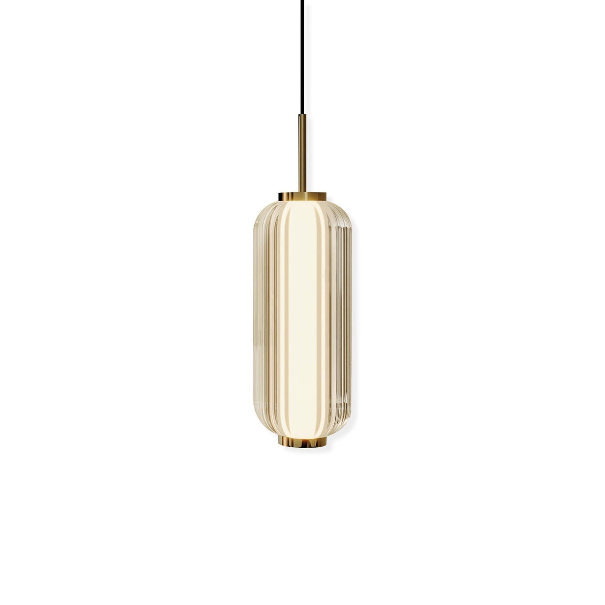 Cylindra Moderne hanglamp van glas