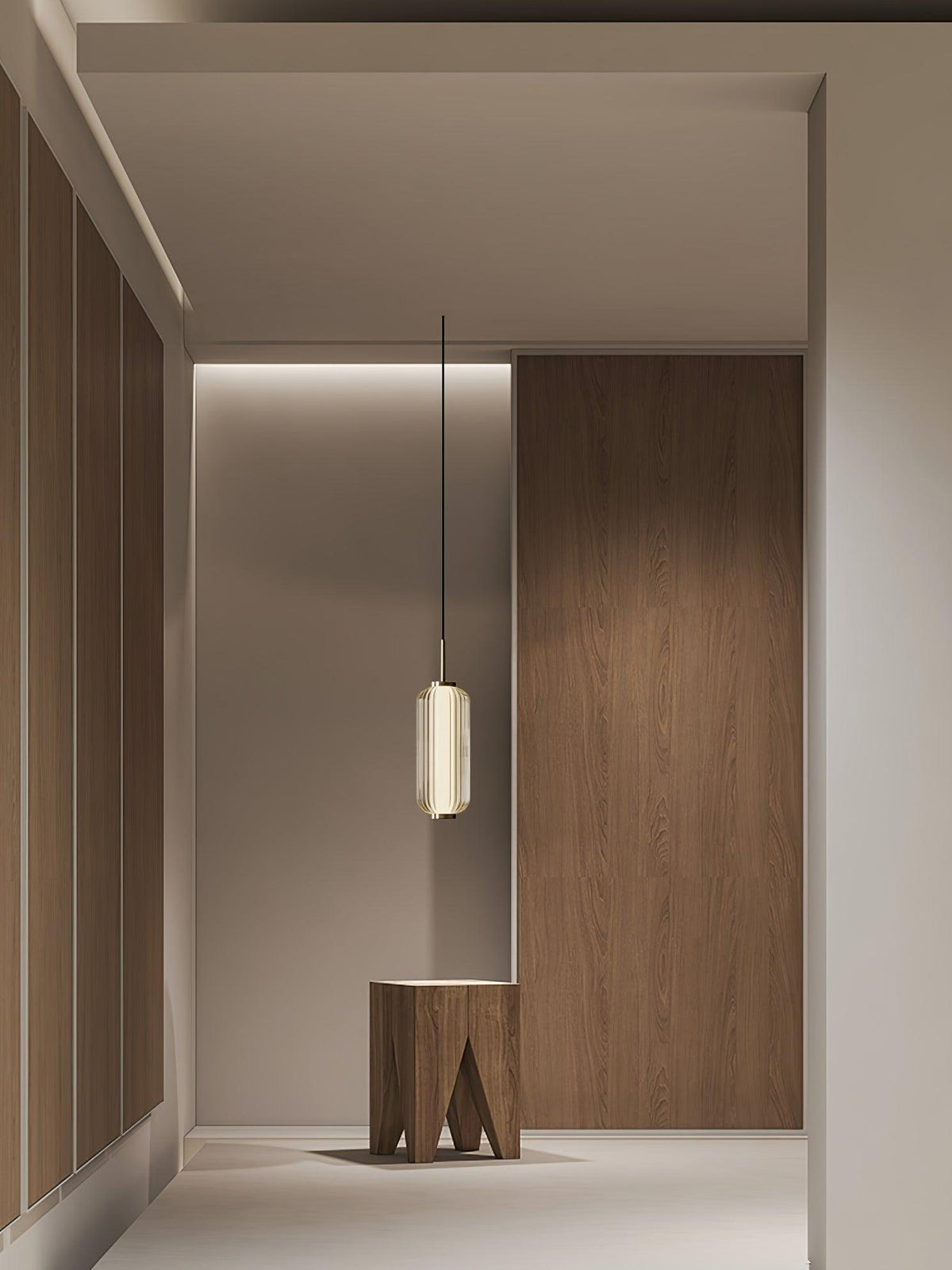Cylindra Moderne hanglamp van glas