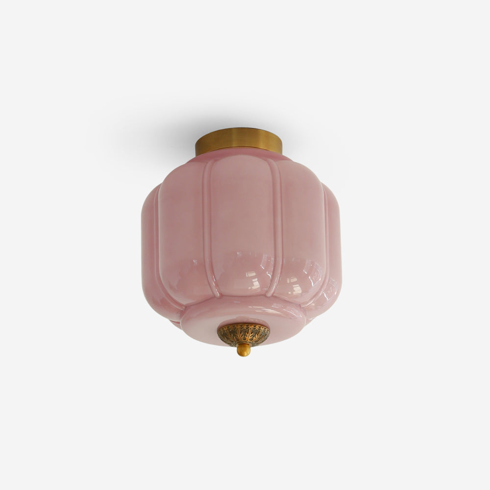 Lumenise plafondlamp goud & roze