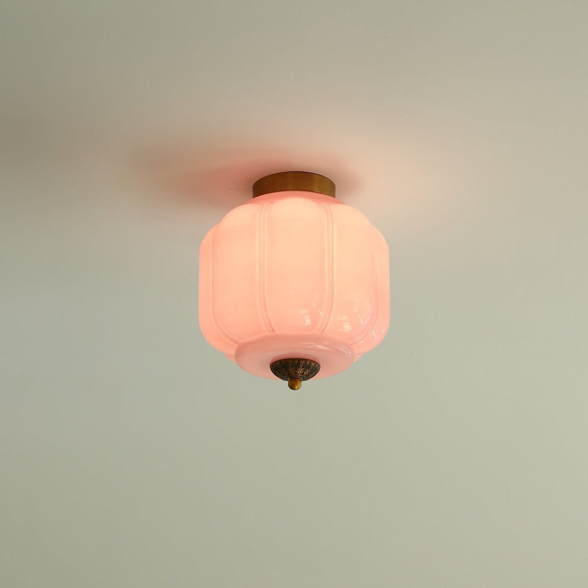 Lumenise plafondlamp goud & roze