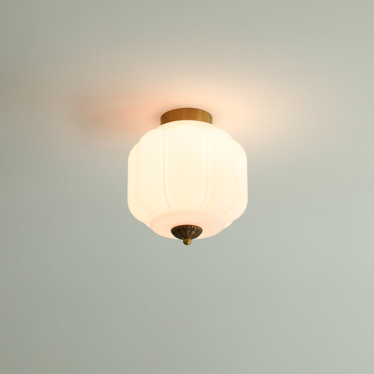 Lumenise plafondlamp goud & roze
