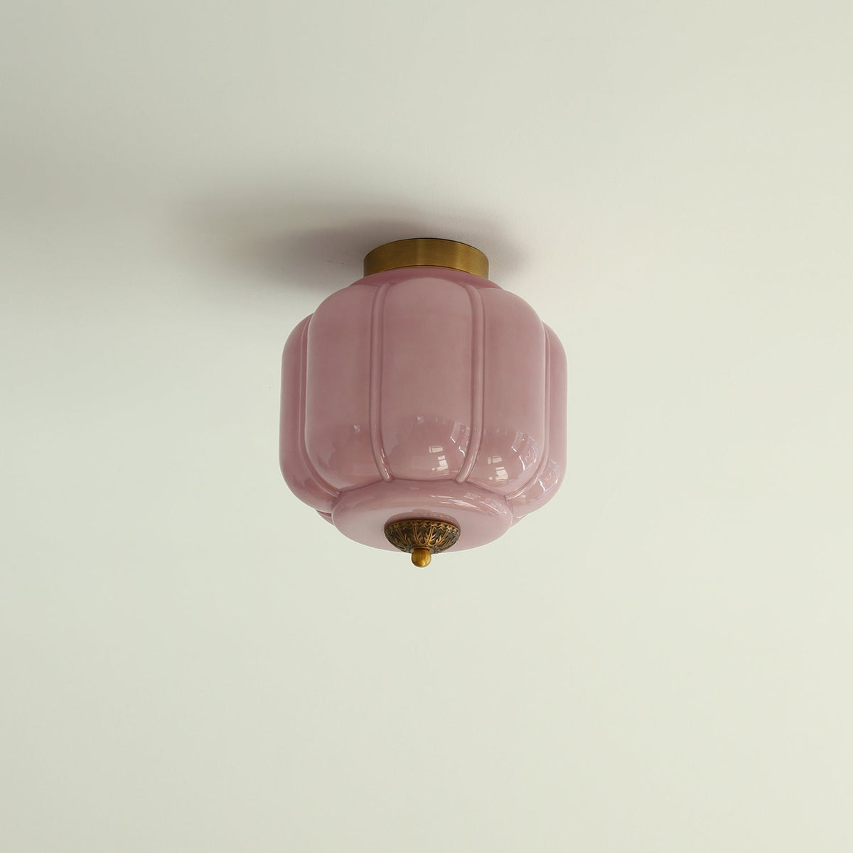 Lumenise plafondlamp goud & roze