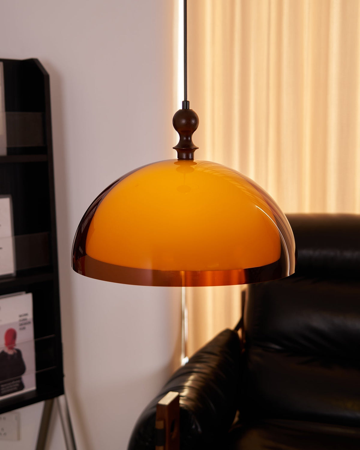 Daro Amber koepelvormige hanglamp