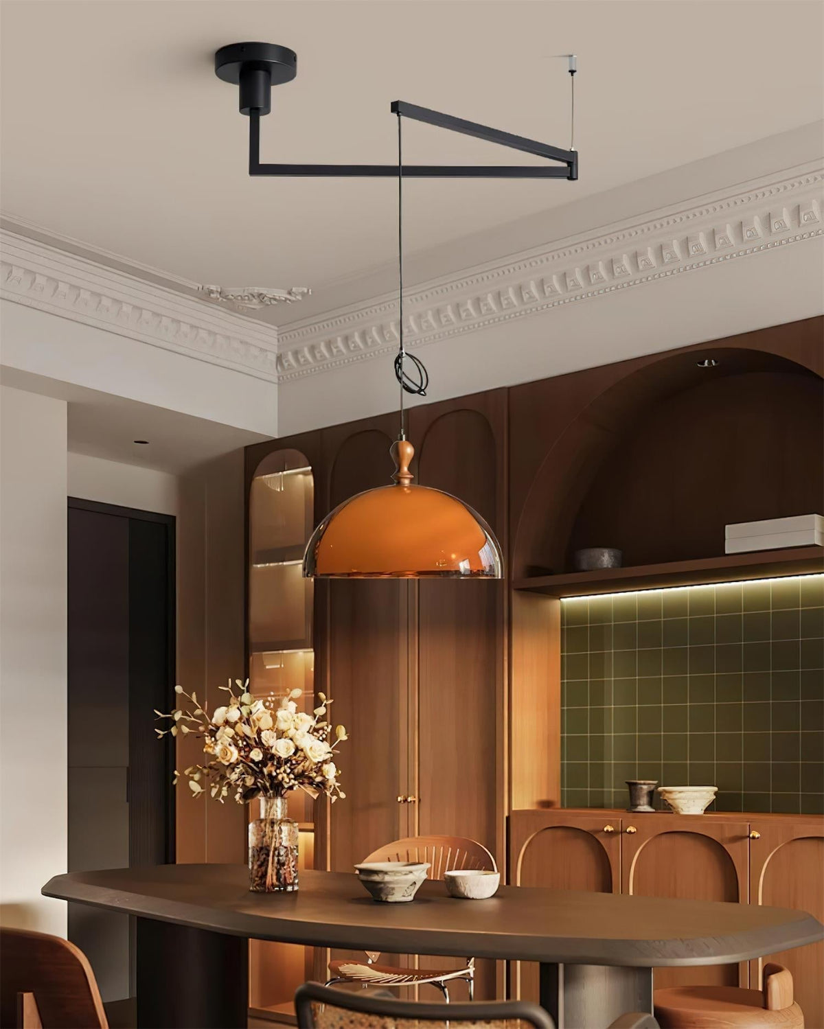 Vika Swing Arm hanglamp