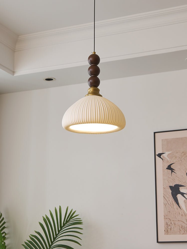 Avshaara Traditionele Elegantie Vintage Stoffen Hout hanglamp