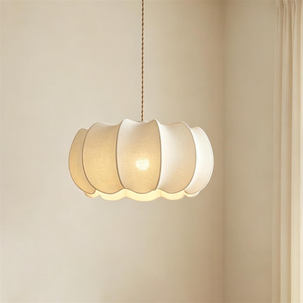 Elaeenne hanglamp met bloemblaadjes
