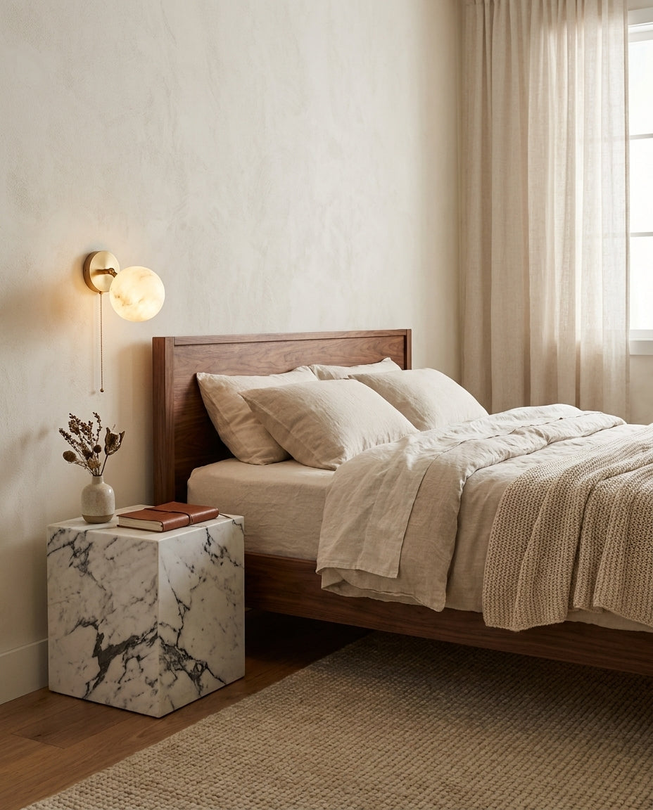 Grafthill Albasten wandlamp