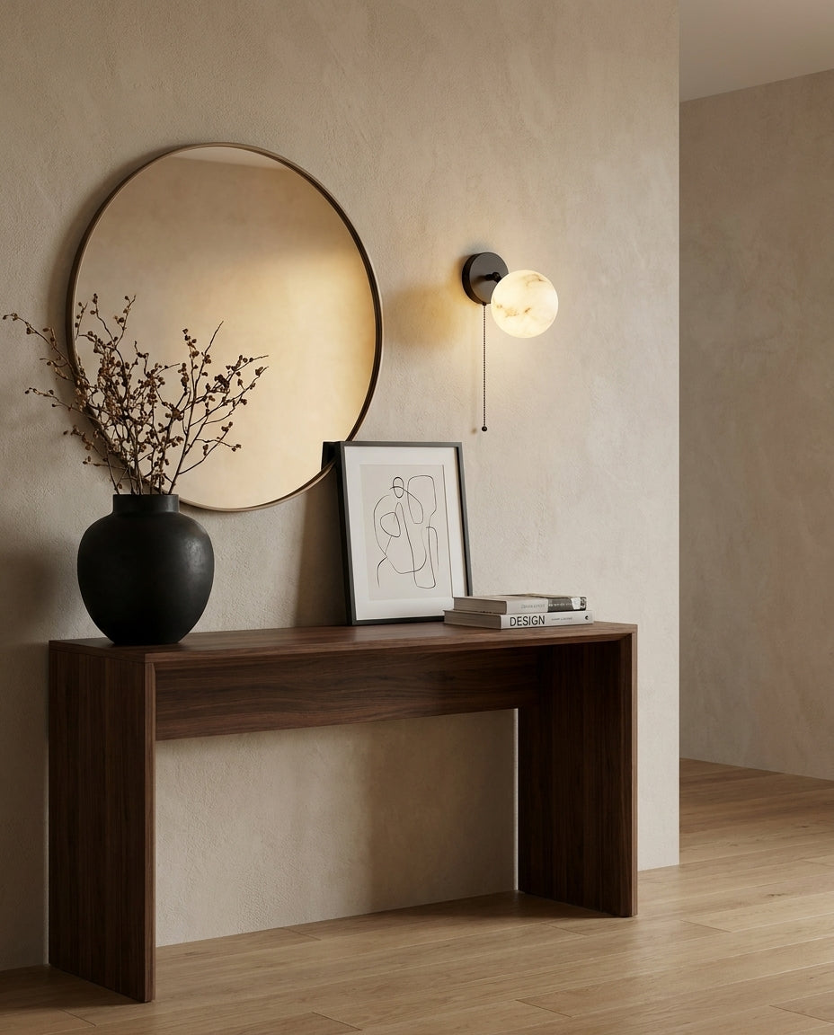 Grafthill Albasten wandlamp