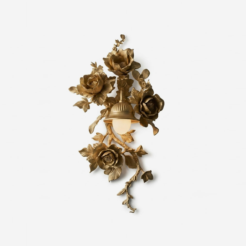 Gilded wandlamp