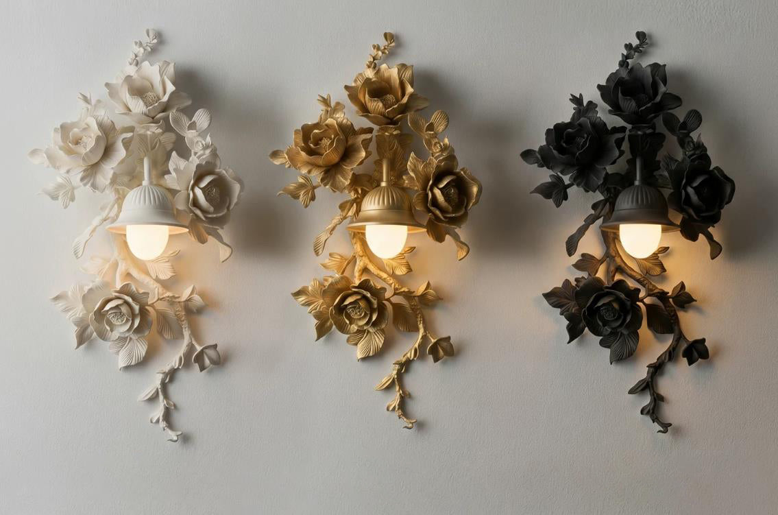 Gilded wandlamp