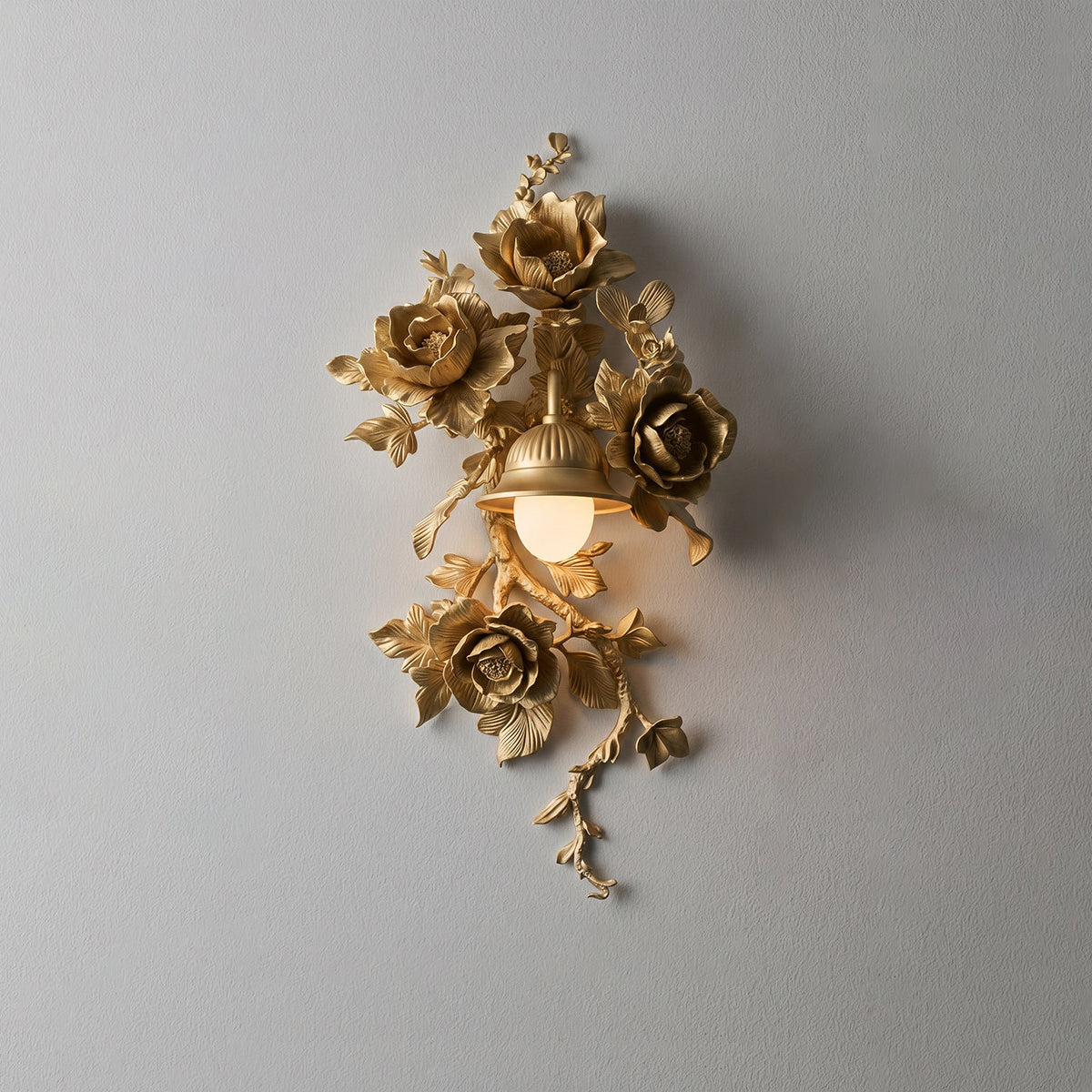 Gilded wandlamp