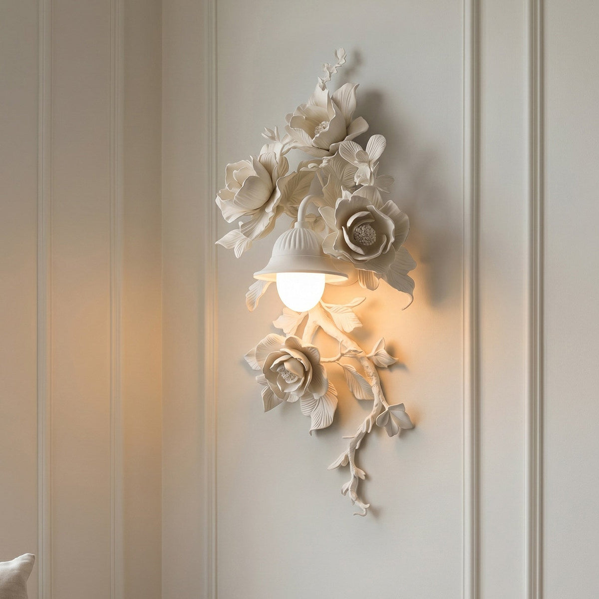 Gilded wandlamp
