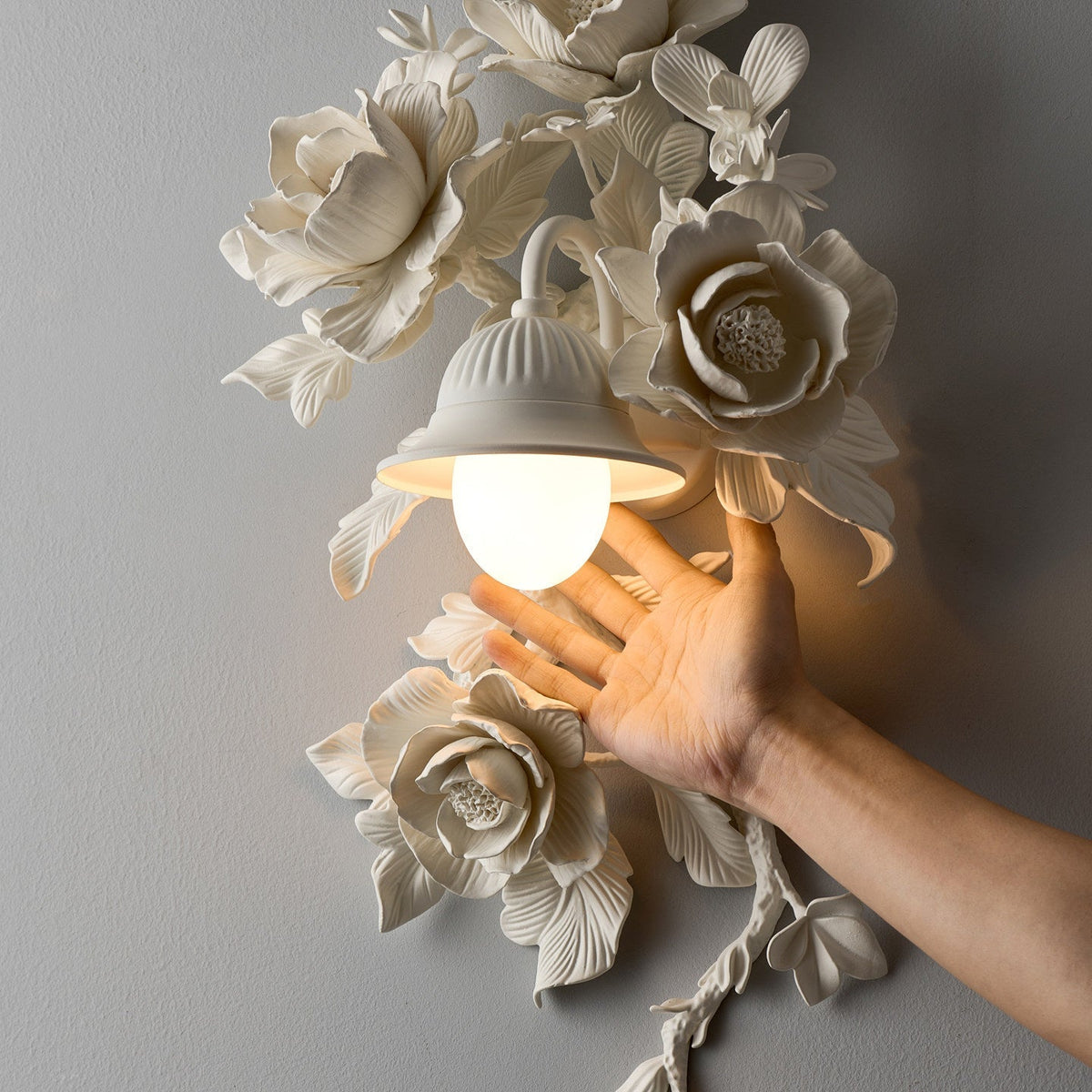 Gilded wandlamp