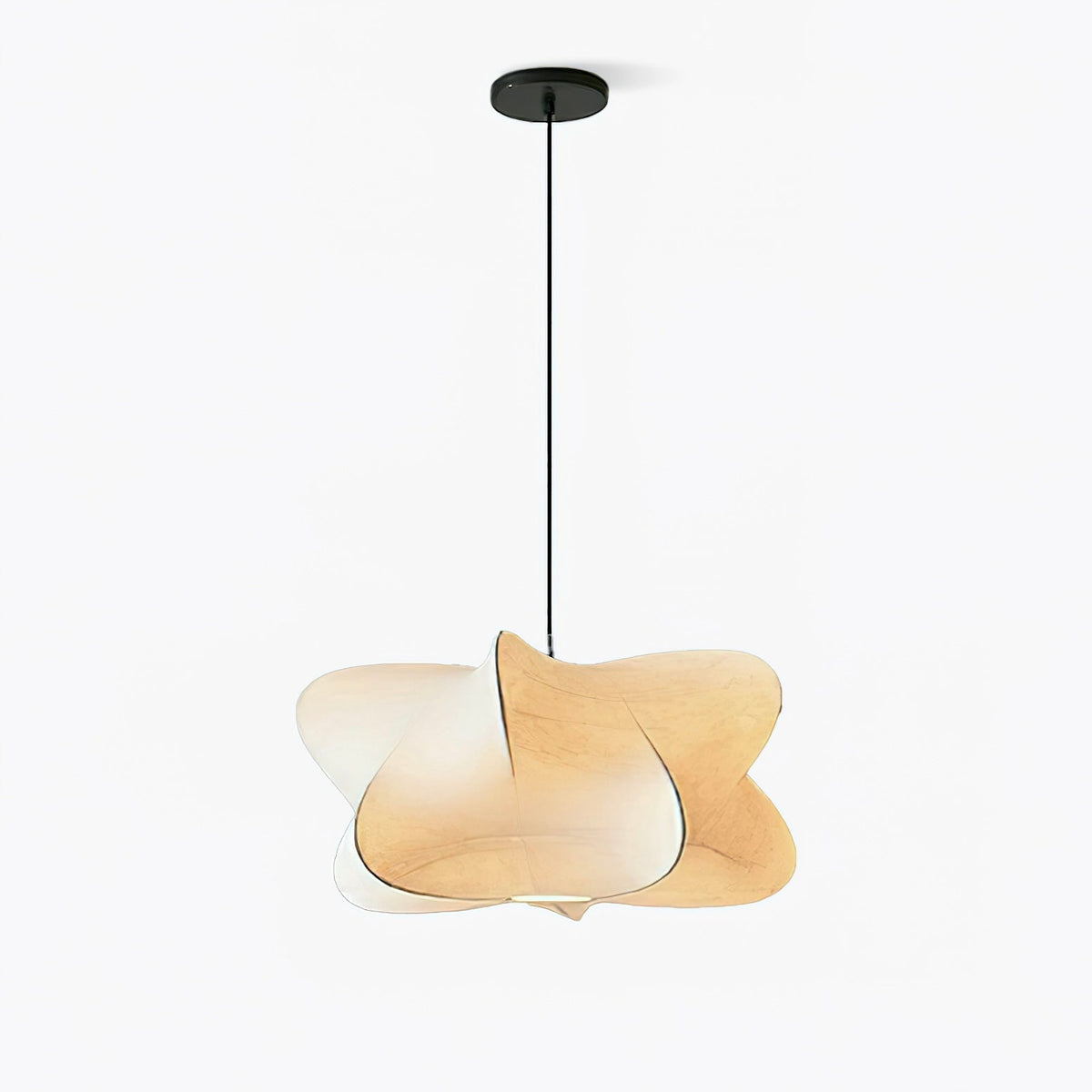 Luxe moderne hanglamp van zijde