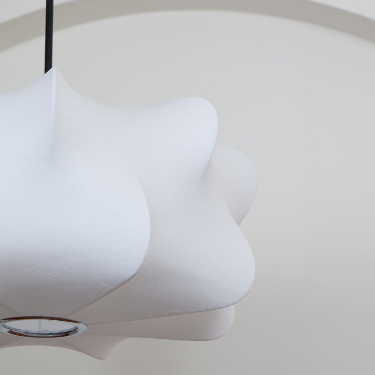 Luxe moderne hanglamp van zijde
