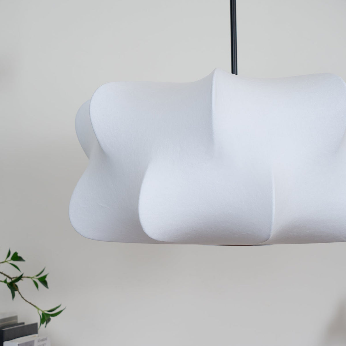 Luxe moderne hanglamp van zijde