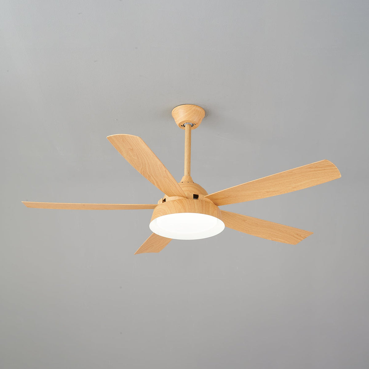 Orvino Hout Plafondventilator met lamp