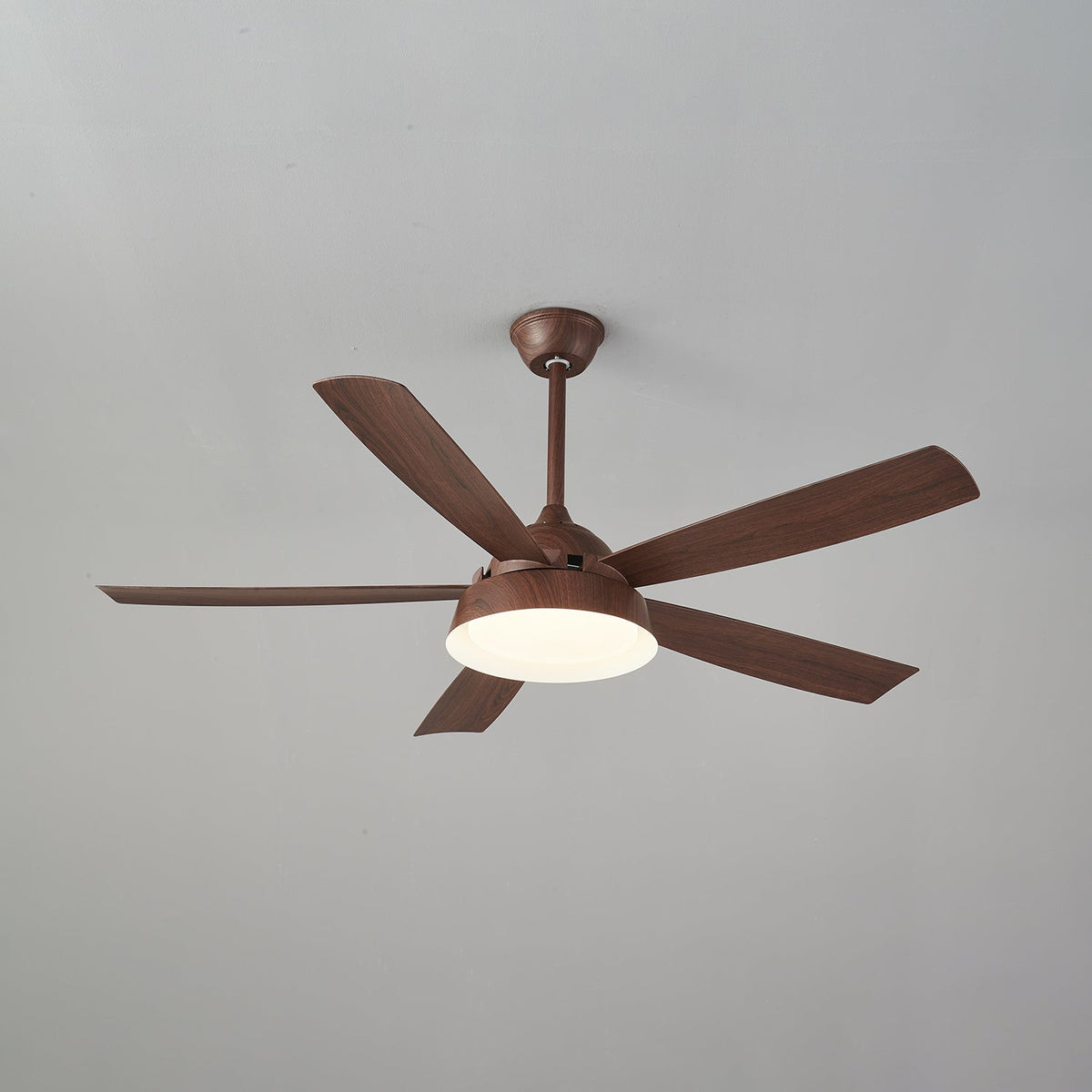 Orvino Hout Plafondventilator met lamp