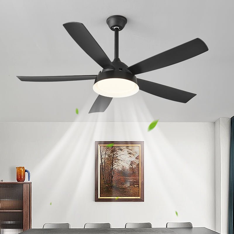 Orvino Hout Plafondventilator met lamp