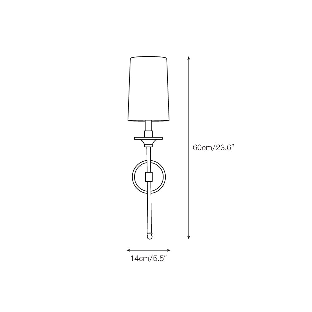 Elaisine wandlamp