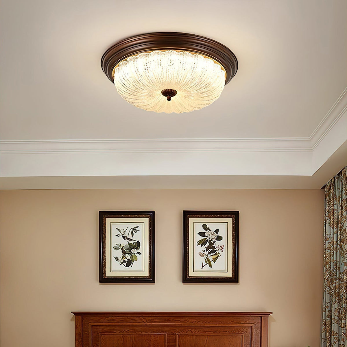 Liorireon glazen plafondlamp
