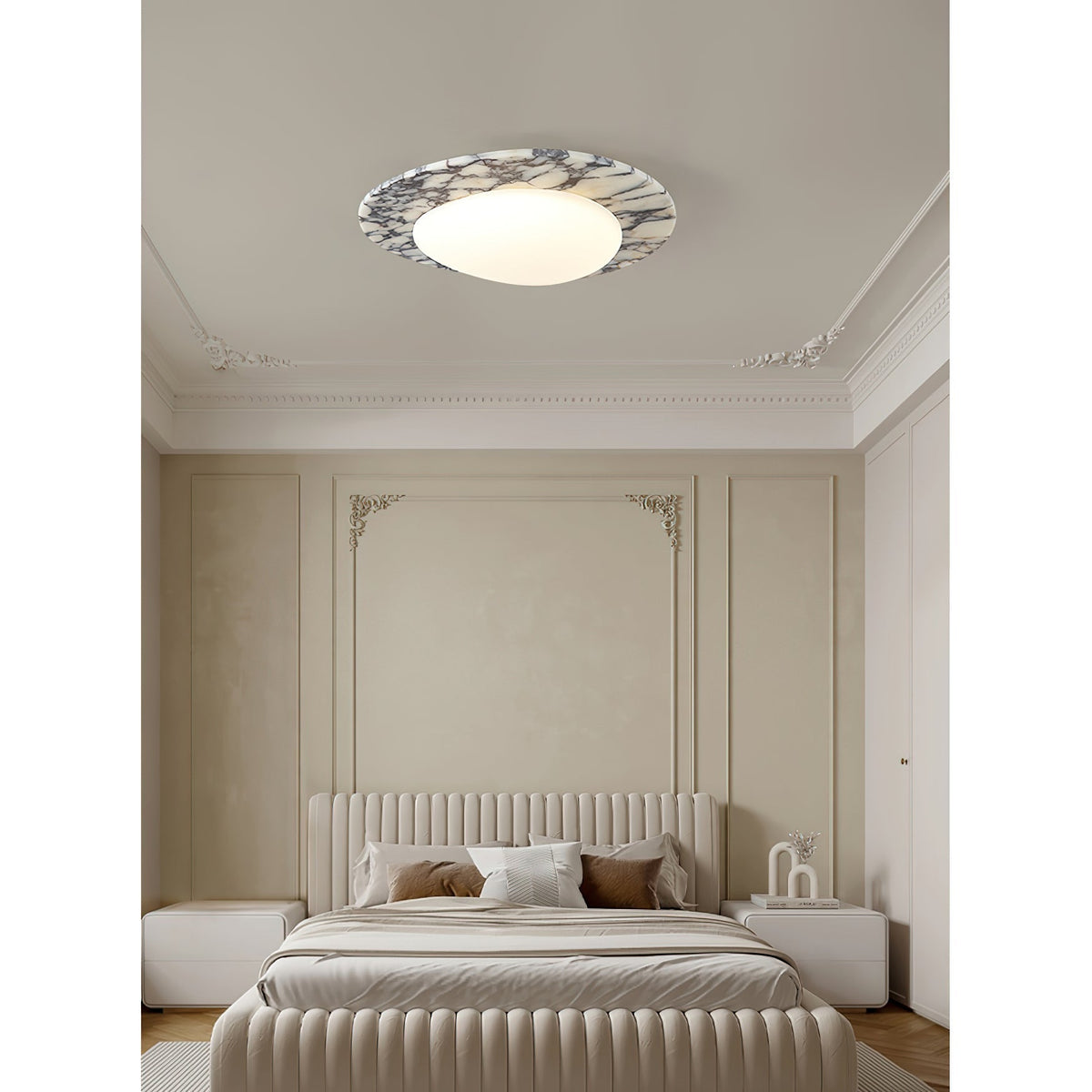 Marbled plafondlamp
