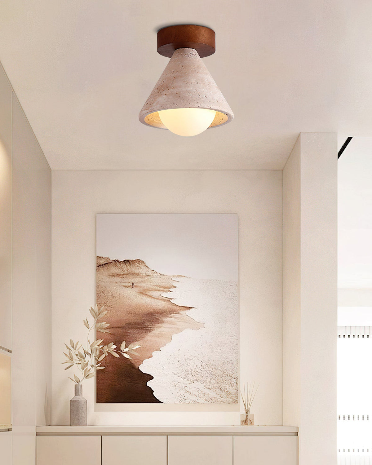 Viraalaine plafondlamp