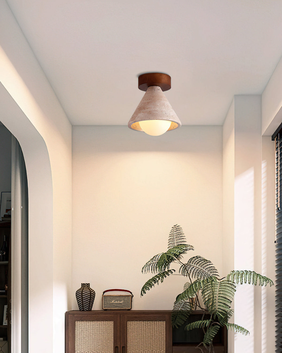 Viraalaine plafondlamp