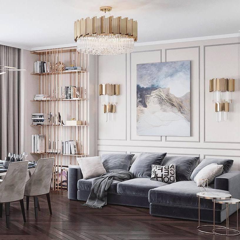 Vevyniel Postmodern luxe Empire Kristal wandlamp