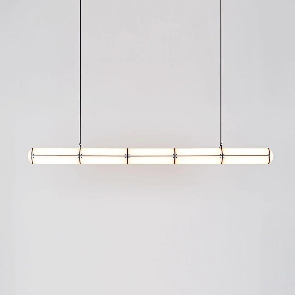 Rivenette hanglamp cilindrisch eindeloos voor eetkamer