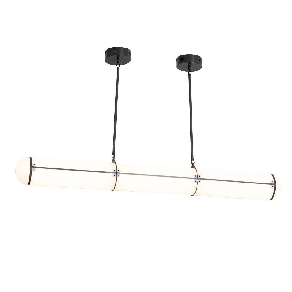 Rivenette hanglamp cilindrisch eindeloos voor eetkamer