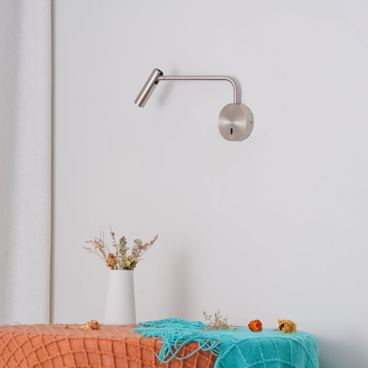 Kiroxen Minimalistische wandlamp met LED-schijf