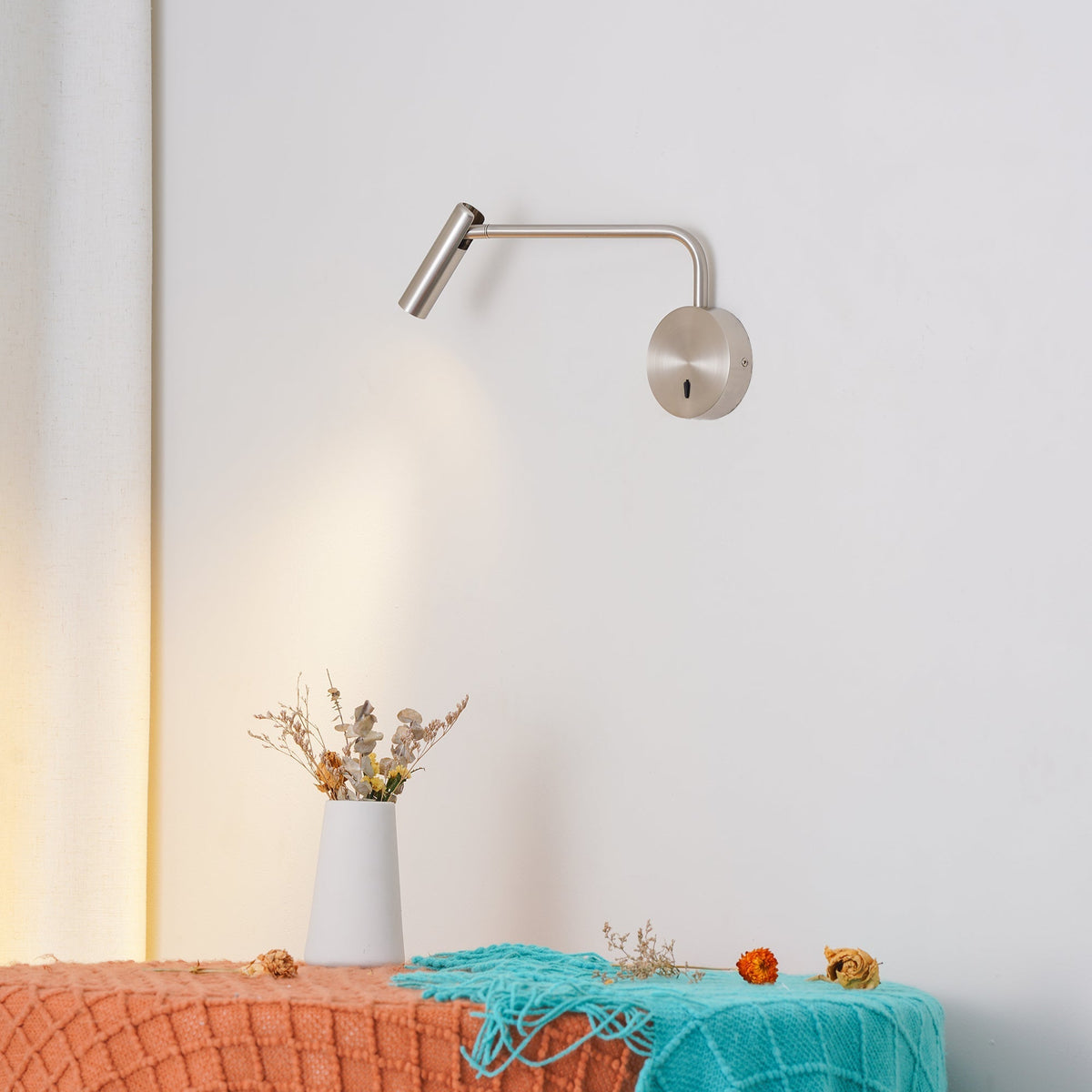 Kiroxen Minimalistische wandlamp met LED-schijf