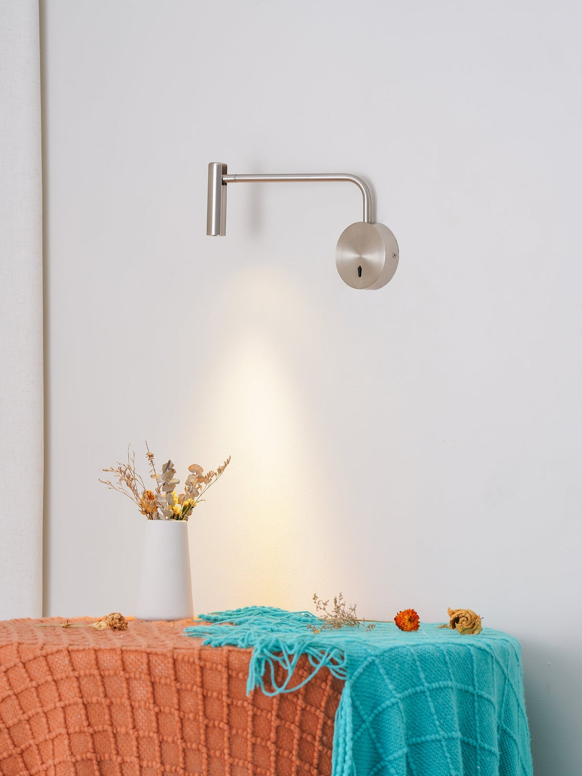 Kiroxen Minimalistische wandlamp met LED-schijf