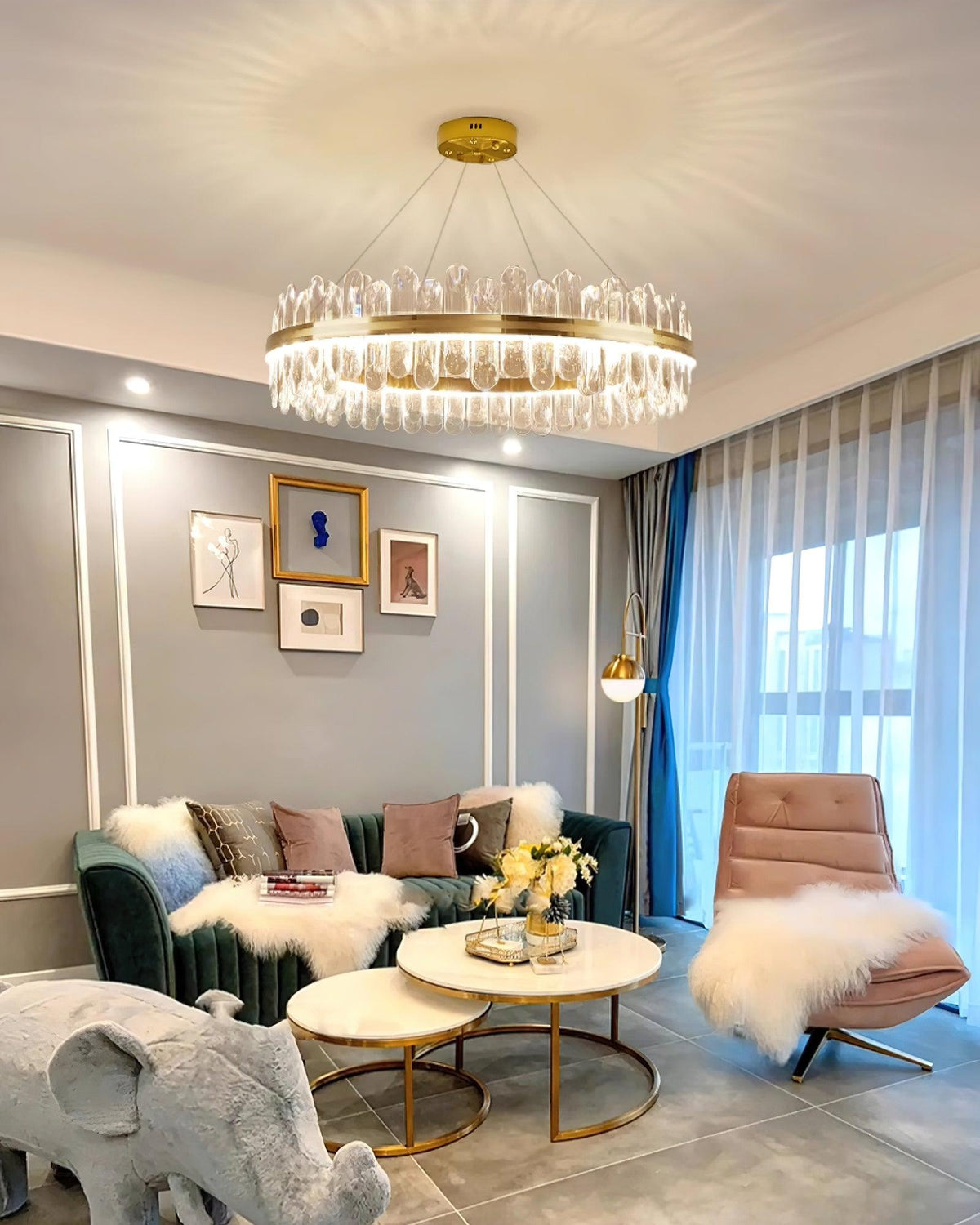 Xoriel Postmodern luxe Kristal Kroonluchter