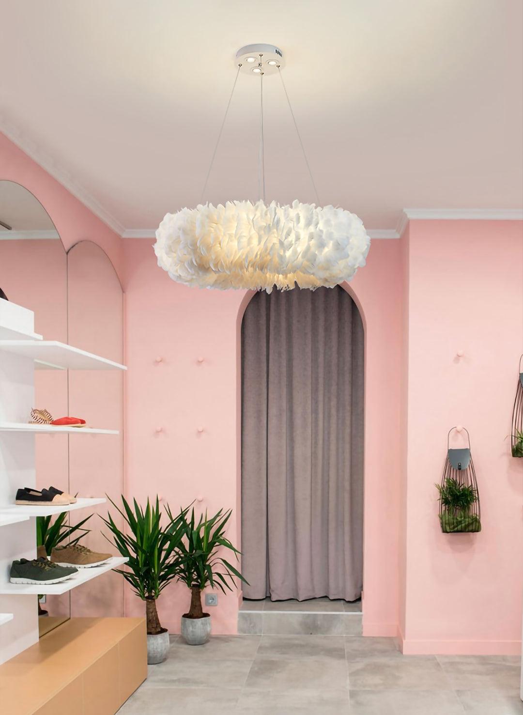 Deveno Feathers hanglamp