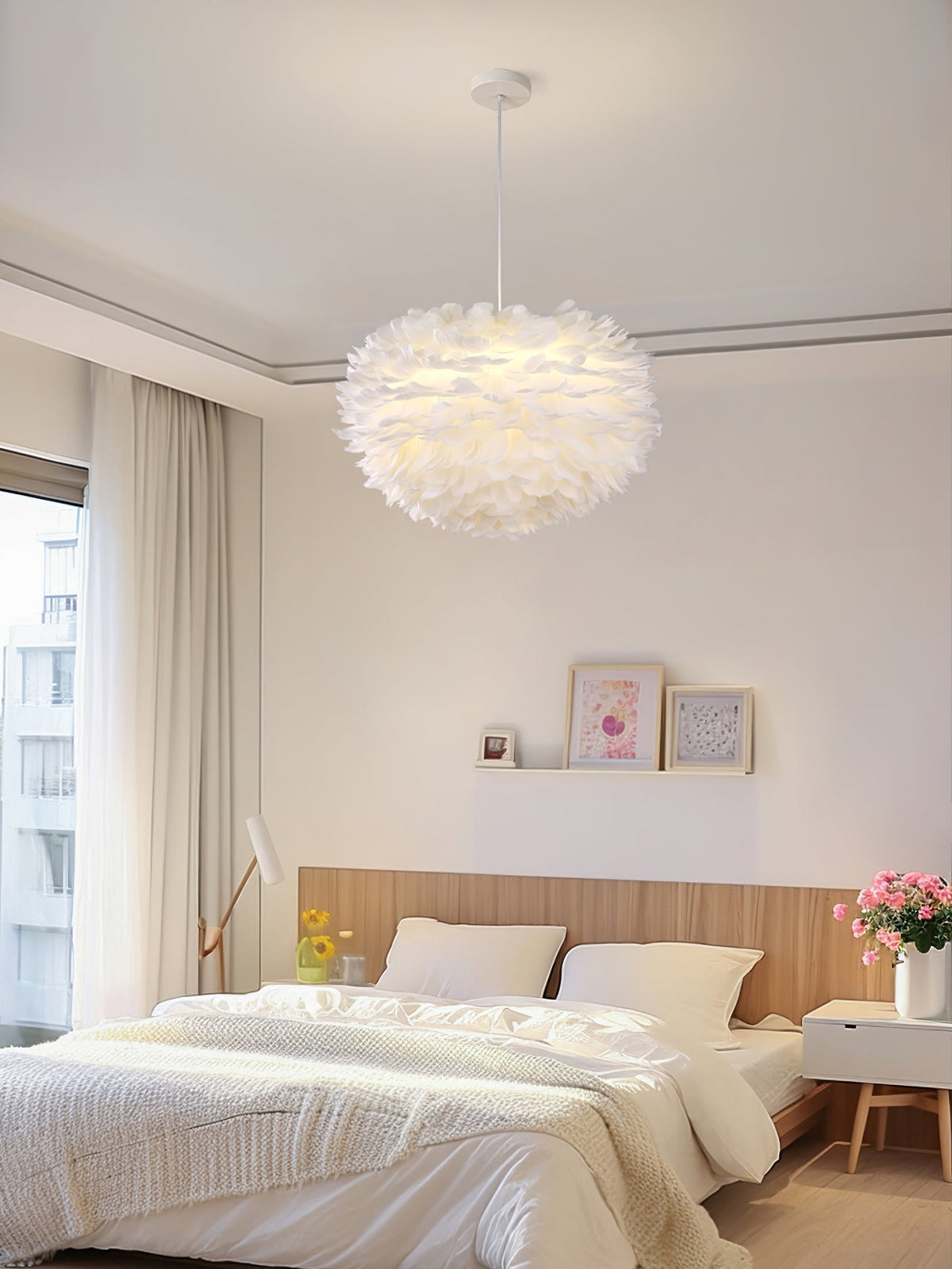 Deveno Feathers hanglamp