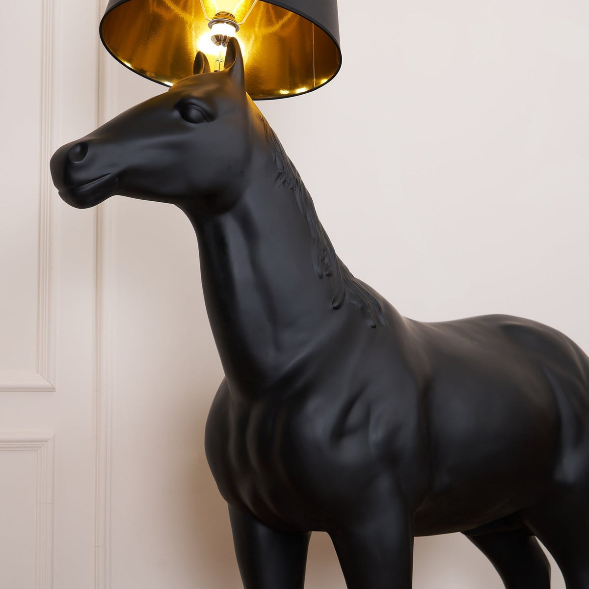 Miron Plastic stof vloerlamp