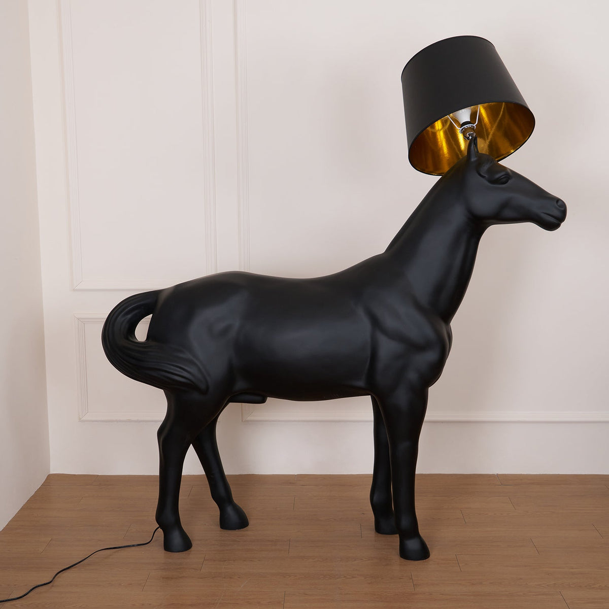 Miron Plastic stof vloerlamp