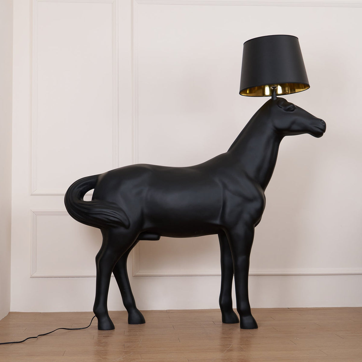 Miron Plastic stof vloerlamp