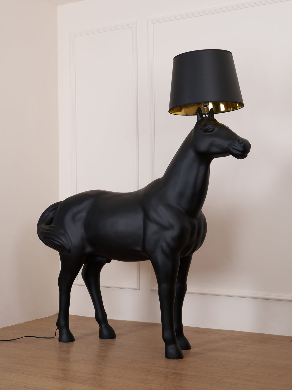 Miron Plastic stof vloerlamp