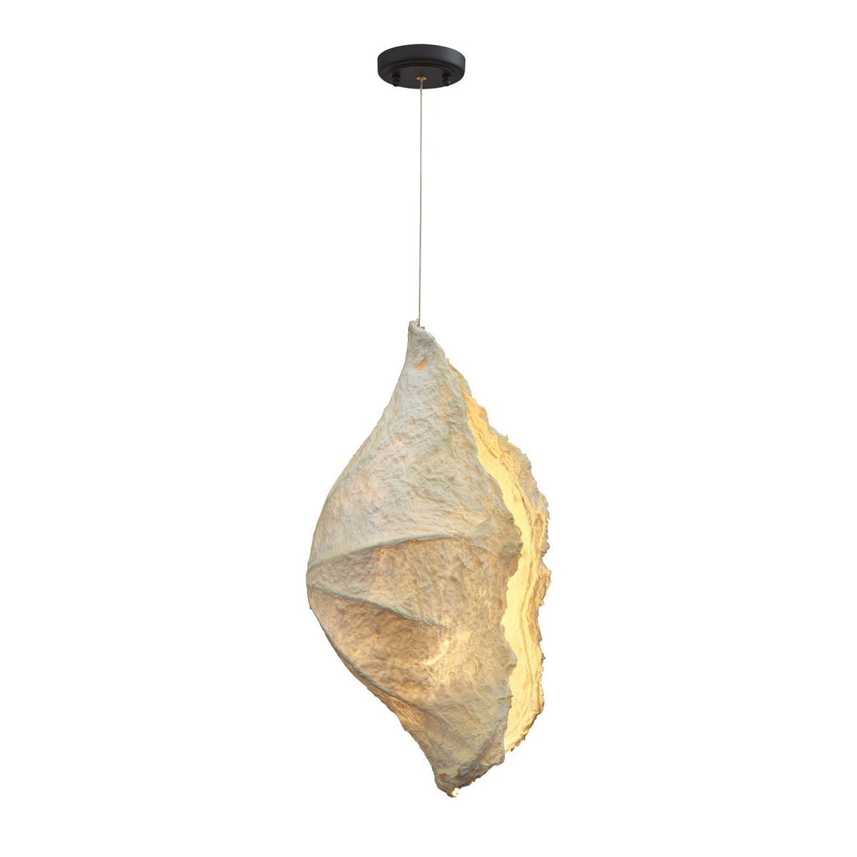 Altalis hanglamp van ambachtelijk papierpulp