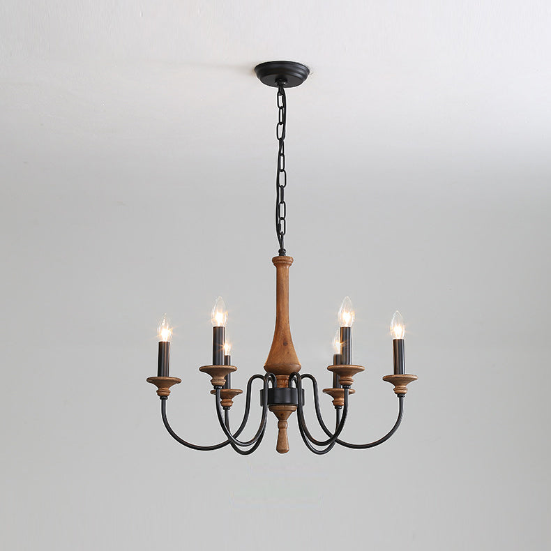 Barnwood kroonluchter